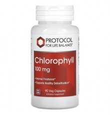 Protocol for Life Balance, Chlorophyll, 100 mg, 90 Veg Capsules