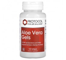 Protocol for Life Balance, Aloe Vera Gels, 10,000 mg, 100 Softgels