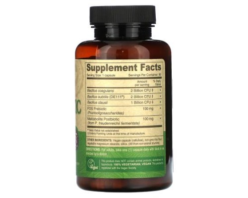 Deva, 3-in-1 Vegan Probiotic, 5 Billion CFU, 90 Vegan Caps Deva, 3-in-1 Vegan Probiotic, 5 Billion CFU, 90 Vegan Caps