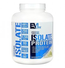 EVLution Nutrition, 100% Isolate Protein, Vanilla Ice Cream, 5 lb (2.268 kg)
