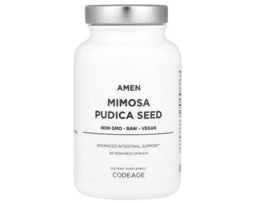 Codeage, Amen, Mimosa Pudica Seed, 450 mg , 120 Vegetable Capsules