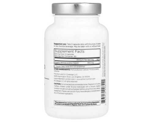 Codeage, Amen, Mimosa Pudica Seed, 450 mg , 120 Vegetable Capsules