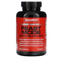 MuscleMeds, Feast Mode, Appetite Stimulating Complex, 90 Capsules