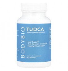 BodyBio, TUDCA, 60 Capsules (250 mg per Capsule)