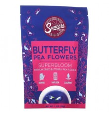 Suncore Foods, Butterfly Pea Flowers, 1 oz (28 g)