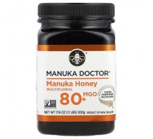 Manuka Doctor, Manuka Honey, Multifloral , MGO 80+, 17.6 oz (500 g)