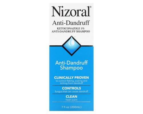 Nizoral, Anti-Dandruff Shampoo, Clean Fresh , 7 fl oz (200 ml)