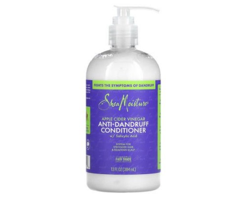 SheaMoisture, Anti-Dandruff Conditioner, Apple Cider Vinegar, 13 fl oz (384 ml) SheaMoisture, Anti-Dandruff Conditioner, Apple Cider Vinegar, 13 fl oz (384 ml)