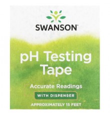 Swanson, pH Testing Tape With Dispenser, Approximately 15 Feet