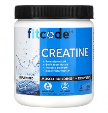 fitcode, Creatine, Unflavored, 10.6 oz (300 g)