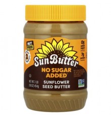 SunButter, Sunflower Seed Butter, No Sugar Added, 16 oz (454 g)
