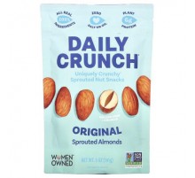Daily Crunch, Sprouted Almonds, Original, 5 oz (141 g)