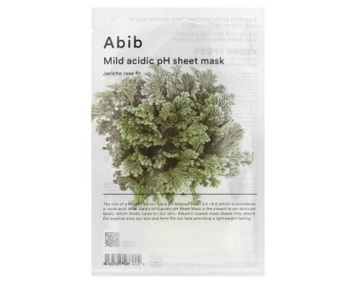 Abib, Mild Acidic pH Beauty Sheet Mask, Jerico Rose Fit, 1 Sheet Mask, 1.01 fl oz (30 ml) Abib, Mild Acidic pH Beauty Sheet Mask, Jerico Rose Fit, 1 Sheet Mask, 1.01 fl oz (30 ml)