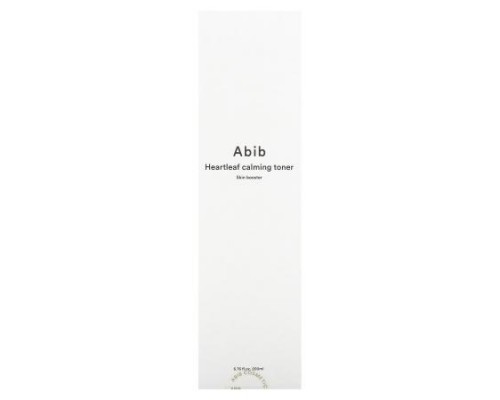 Abib, Heartleaf Calming Toner, 6.76 fl oz (200 ml) Abib, Heartleaf Calming Toner, 6.76 fl oz (200 ml)