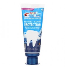 Crest, Kids, Advanced, Fluoride Anticavity Toothpaste, 6+ Yrs, Strawberry, 4.1 oz (116 g)