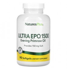 NaturesPlus, Ultra EPO 1500, Evening Primrose Oil, 90 Softgels