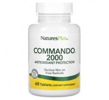 NaturesPlus, Commando 2000, 60 Tablets