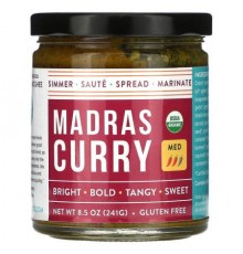Pure Indian Foods, Madras Curry, Medium, 8.5 oz (241 g)