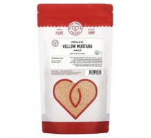 Pure Indian Foods, Organic Yellow Mustard, Whole, 8 oz (226 g)