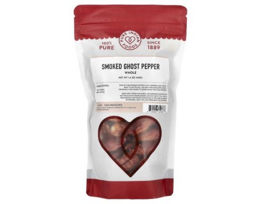 Pure Indian Foods, Smoked Ghost Pepper, Whole , 1.4  oz (40 g)