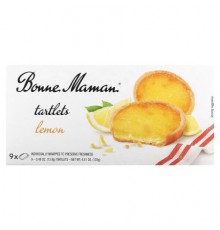Bonne Maman, Tartlets, Lemon, 9 Tartlets, 0.49 oz (13.9 g) Each