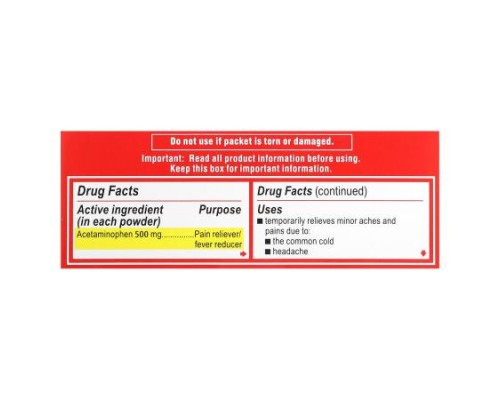 Tylenol, Extra Strength Acetaminophen Dissolve Packs for Adults, Berry Flavor, 500 mg, 12 Packets of Powder Tylenol, Extra Strength Acetaminophen Dissolve Packs for Adults, Berry Flavor, 500 mg, 12 Packets of Powder