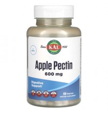 KAL, Apple Pectin, 600 mg, 120 VegCaps