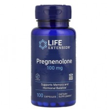 Life Extension, Pregnenolone, 100 mg, 100 Capsules