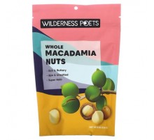 Wilderness Poets, Whole Macadamia Nuts , 8 oz (226 g)