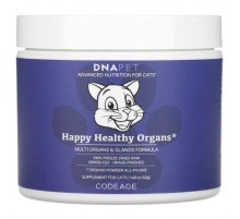 Codeage, DNA Pet, Happy Healthy Organs, Multi Organs & Glands Formula, For Cats, 1.48 oz (42 g)
