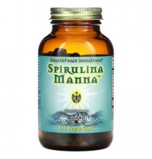 HealthForce Superfoods, Spirulina Manna, 150 VeganCaps