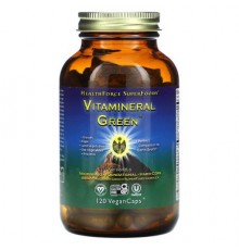 HealthForce Superfoods, Vitamineral Green, Version 5.6, 120 VeganCaps