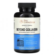 Live Conscious, Beyond Collagen, With Biotin & Vitamin C, 90 Capsules