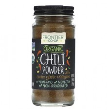 Frontier Co-op, Chili Powder with Cumin, Garlic, & Oregano, 1.94 oz, (55 g)