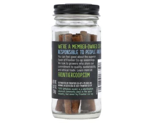 Frontier Co-op, Cinnamon Sticks, 1.02 oz (29 g) Frontier Co-op, Cinnamon Sticks, 1.02 oz (29 g)