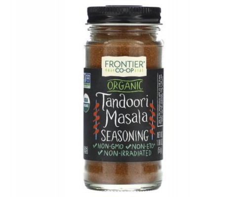 Frontier Co-op, Organic Tandoori Masala Seasoning, 1.8 oz (51 g) Frontier Co-op, Organic Tandoori Masala Seasoning, 1.8 oz (51 g)