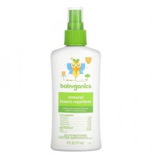 Babyganics, Natural Insect Repellent, 6 fl oz (177 ml)