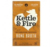 Kettle & Fire, Bone Broth, Mushroom Chicken, 16.9 oz (479 g)