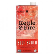 Kettle & Fire, Beef Broth, 32 oz (907 g)