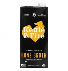 Kettle & Fire, Bone Broth, Classic Chicken, 32 oz (907 g)