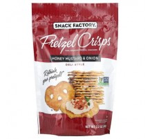 Snack Factory, Pretzel Crisps, Honey Mustard & Onion, Deli Style , 7.2 oz (204 g)