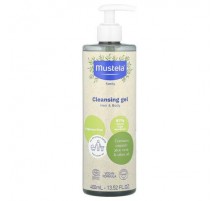 Mustela, Family, Cleansing Gel, Hair & Body, Fragrance Free, 13.52 fl oz (400 ml)