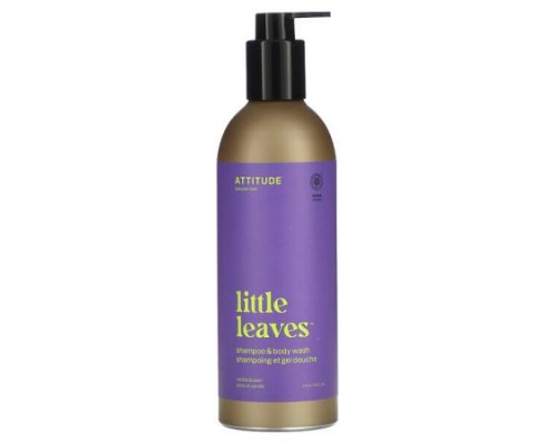 ATTITUDE, Little Leaves, Shampoo & Body Wash, Vanilla & Pear, 16 fl oz (473 ml) ATTITUDE, Little Leaves, Shampoo & Body Wash, Vanilla & Pear, 16 fl oz (473 ml)