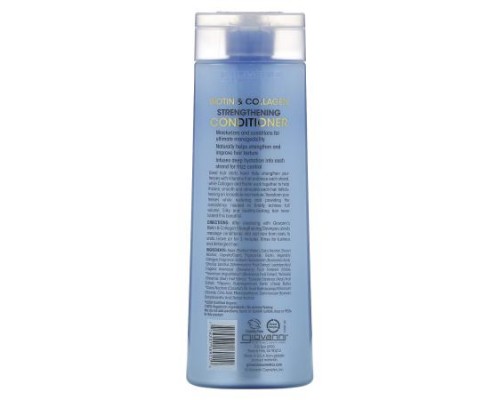 Giovanni, Biotin & Collagen Strengthening Conditioner, 13.5 fl oz (399 ml)