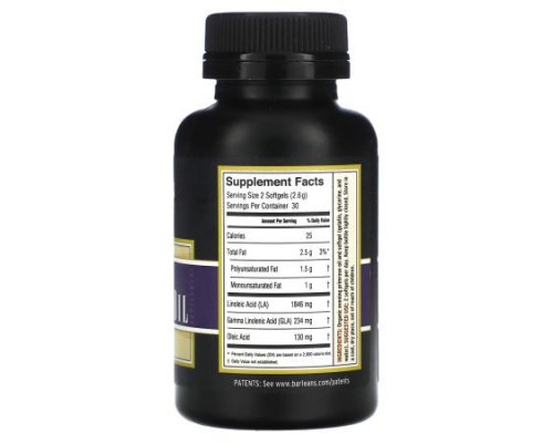 Barlean's, Evening Primrose Oil, 60 Softgels Barlean's, Evening Primrose Oil, 60 Softgels