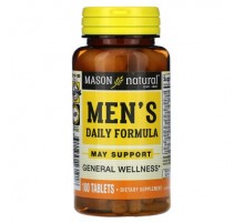 Mason Natural, Men's Daily Formula, 100 Tablets