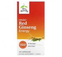 Terry Naturally, HRG80 Red Ginseng Energy, 30 Capsules (200 mg per Capsule)