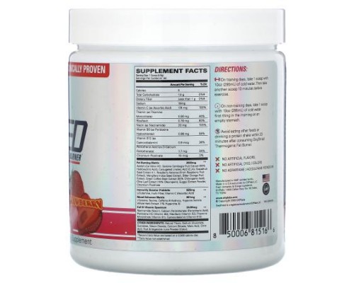 EHPlabs, OxyShred, Thermogenic Fat Burner, Cosmic Blast, Strawberry, 10.16 oz (288 g)