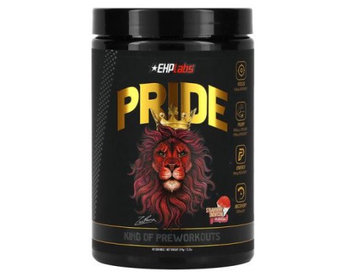 EHPlabs, Pride, King of Pre Workouts, Strawberry Snowcone , 13.2 oz (374 g)