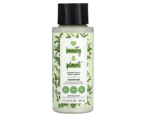 Love Beauty and Planet, Divine Definition Conditioner, Coconut Milk & White Jasmine, 13.5 fl oz (400 ml)